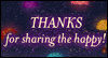 Sharing the Happy<br>Reply Card