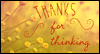 Thanks for the Thought<br>Reply Card