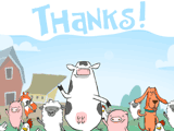 Thanks!<br>Reply Card