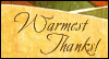 Warmest Thanks<br>Reply Card