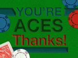 You're Aces Reply Card
