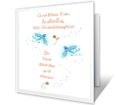 birthday cards for granddaughter print free at blue mountain
