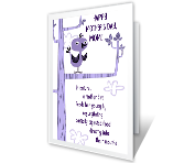 Thanks, Mom Mother's Day Printable Cards