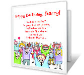 Over the Hill Birthday Cards - Print Free at Blue Mountain