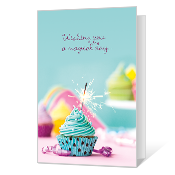 Sparkling Wishes Birthday Cards