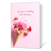 Happiness Blooms Birthday Cards