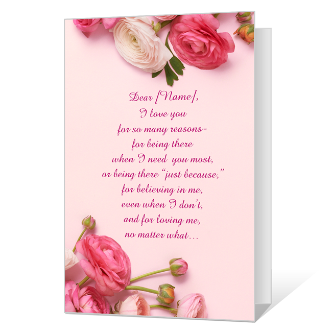 For So Many Reasons Mother's Day Cards