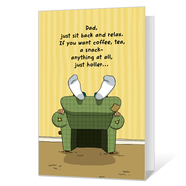 Your Day to Relax Father's Day Cards