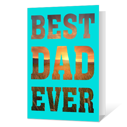 Best Dad Ever Father's Day Cards