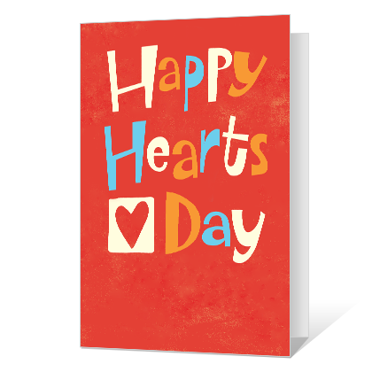 Happy Hearts Valentine's Day Cards