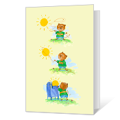 Sending a Little Sunshine Encouragement Cards