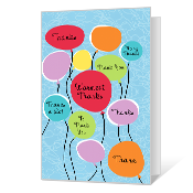 Many Thanks Thank You Cards