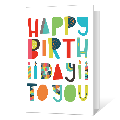 Happy B-Day Birthday Cards