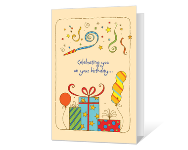 Celebrating You Birthday Cards