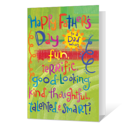 Terrific Dad Father's Day Cards
