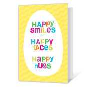 Happy Hugs Easter Cards