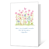 He Is With Us Easter Cards