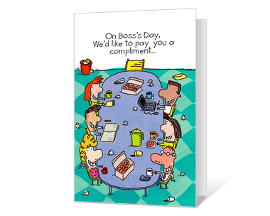 Printable Boss S Day Cards Blue Mountain