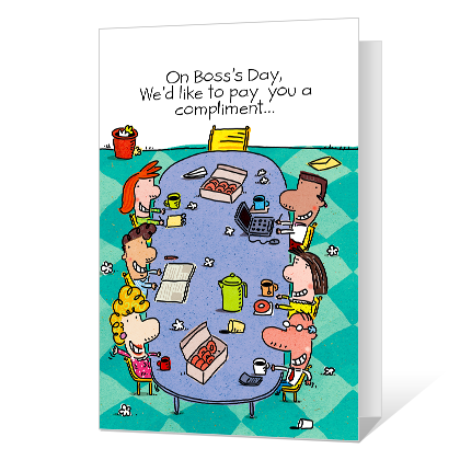 Great People Boss's Day Cards