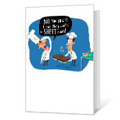 Birthday Sheet Cake Printable Birthday Cards