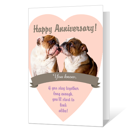 Being Together Anniversary Cards