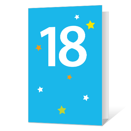Happy 18th Birthday Cards Printable