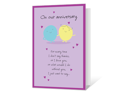 Printable Anniversary Cards Blue Mountain