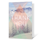 Totally Majestic Printable Thank You Cards