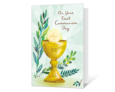 holy communion cards