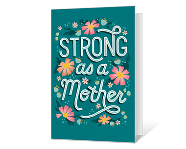 Best mom ever blue | Mother's Day Cards 👩❤️ | Send real postcards online