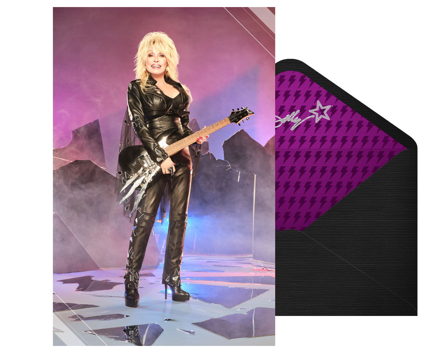 "Isn't Easy Being Awesome Dolly Parton" Creatacard™ Blue Mountain