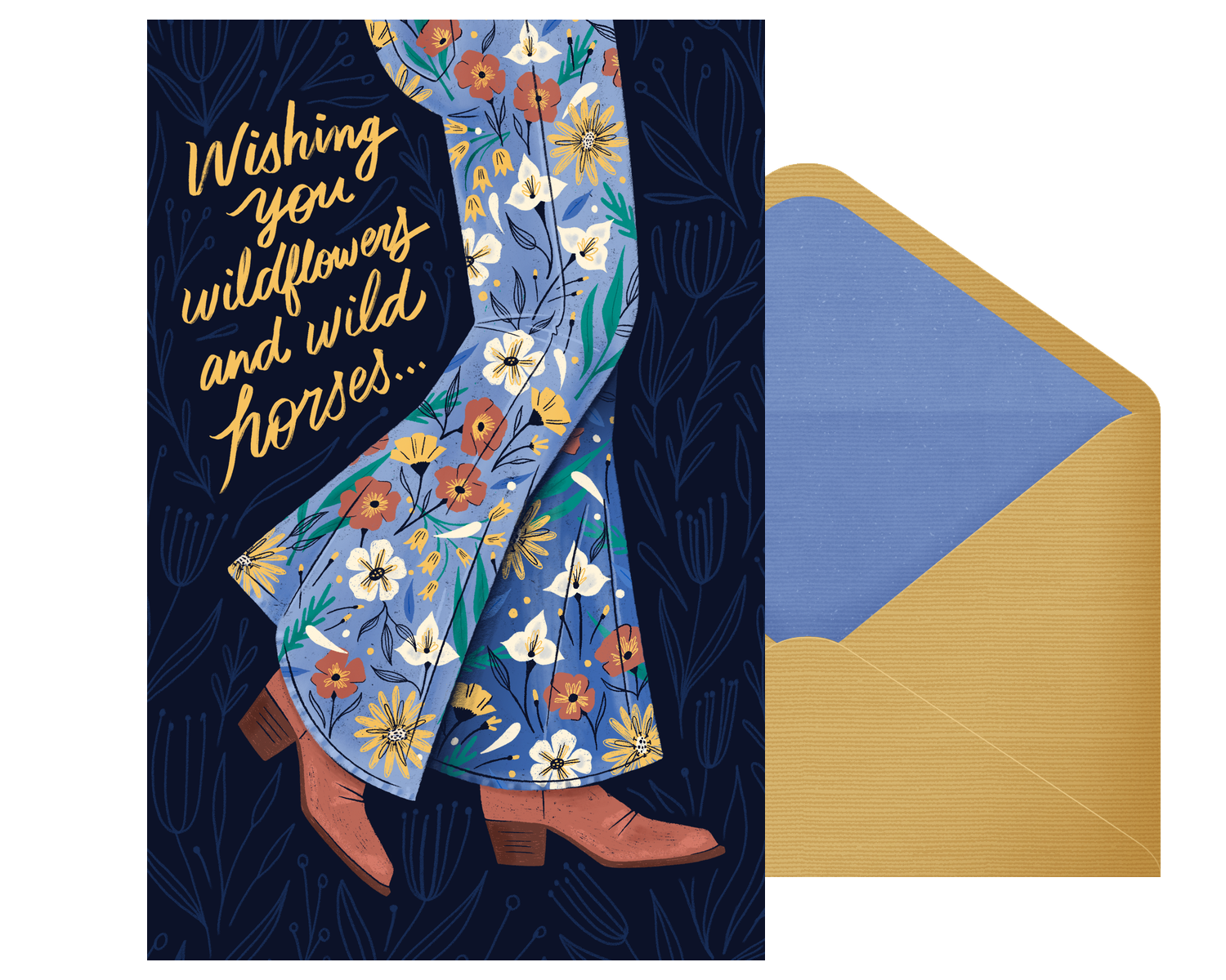 Wildflowers & Wild Horses Birthday Lainey Wilson | American Greetings