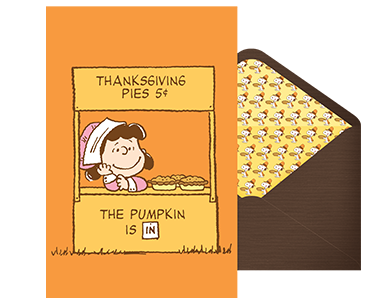 Peanuts Happy Thanksgiving