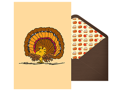 Peanuts Gobble and Wobble Thanksgiving