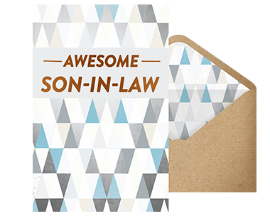 Awesome Son-in-Law Birthday