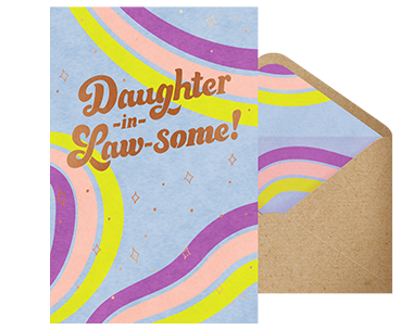 Awesome Daughter-in-Law Birthday