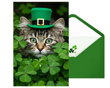 St. Cat-trick's Day Greeting