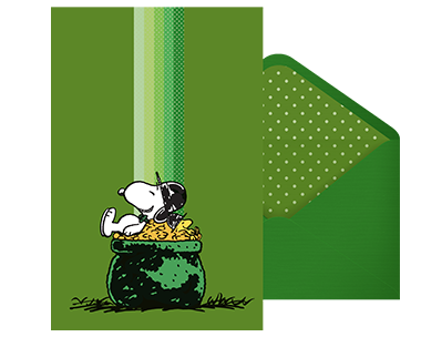 Peanuts Snoopy St. Patrick's Day