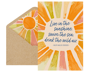 Summer Sunshine Poem