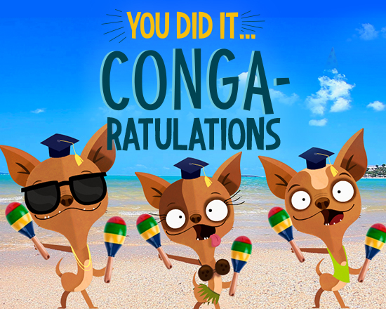 Conga-ratulations Graduate Ecard (Famous Song) | American Greetings