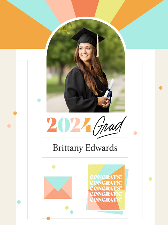 2024 Colorful Graduation Pics & Wishes