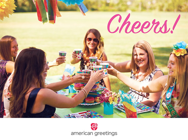 Rainbow birthday brunch ideas - cheers!