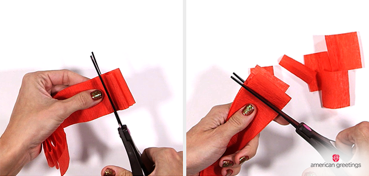 Poinsettias Tutorial-How to Cut Paper