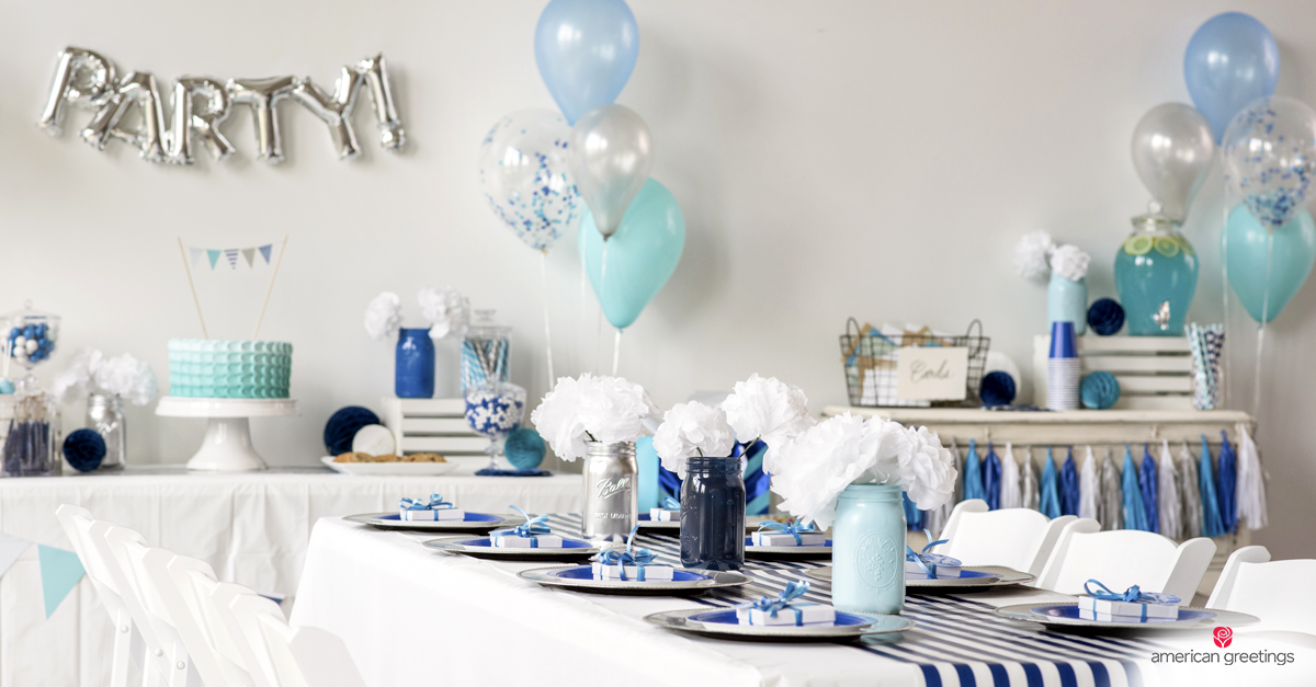  Blue  Birthday  Party  Ideas  American Greetings