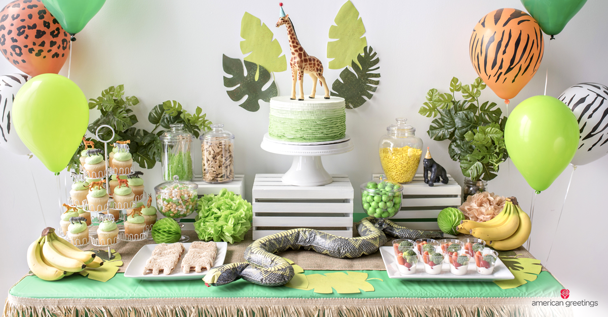 Jungle Birthday Party Ideas - Inspiration