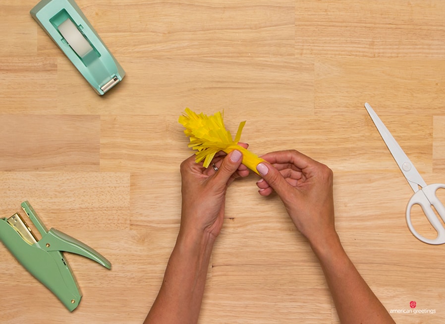 Dandelion Tissue Paper Flowers