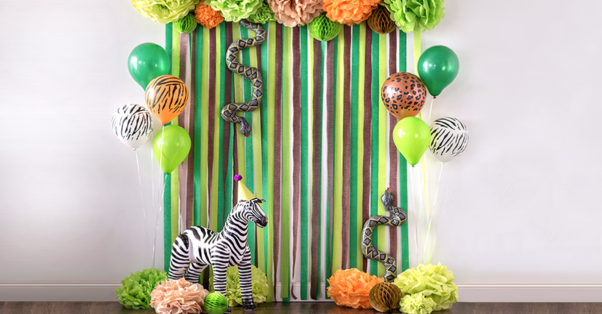 Handmade Diy Jungle Decorations