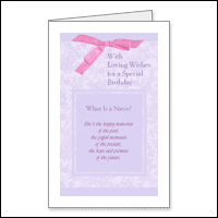 what is a niece greeting card happy birthday printable