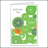 Keep In Touch! Greeting Card - Good Luck Printable Card | American ...